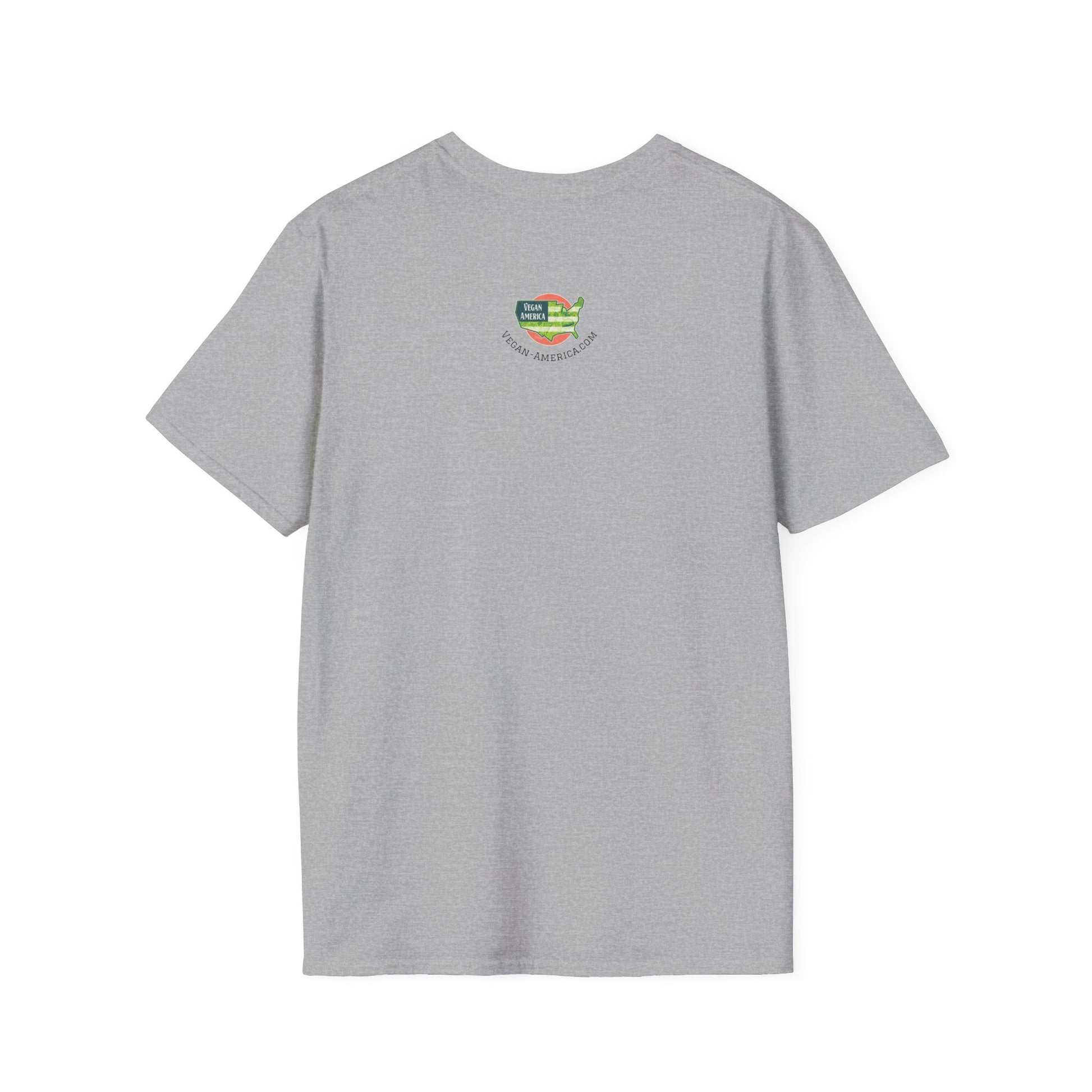 Unisex Vegan America T-Shirt, Eco - Friendly Apparel, Plant - Based Lifestyle Shirt, Perfect Gift for Vegans, Animal Rights Awareness Wear - Vegan America