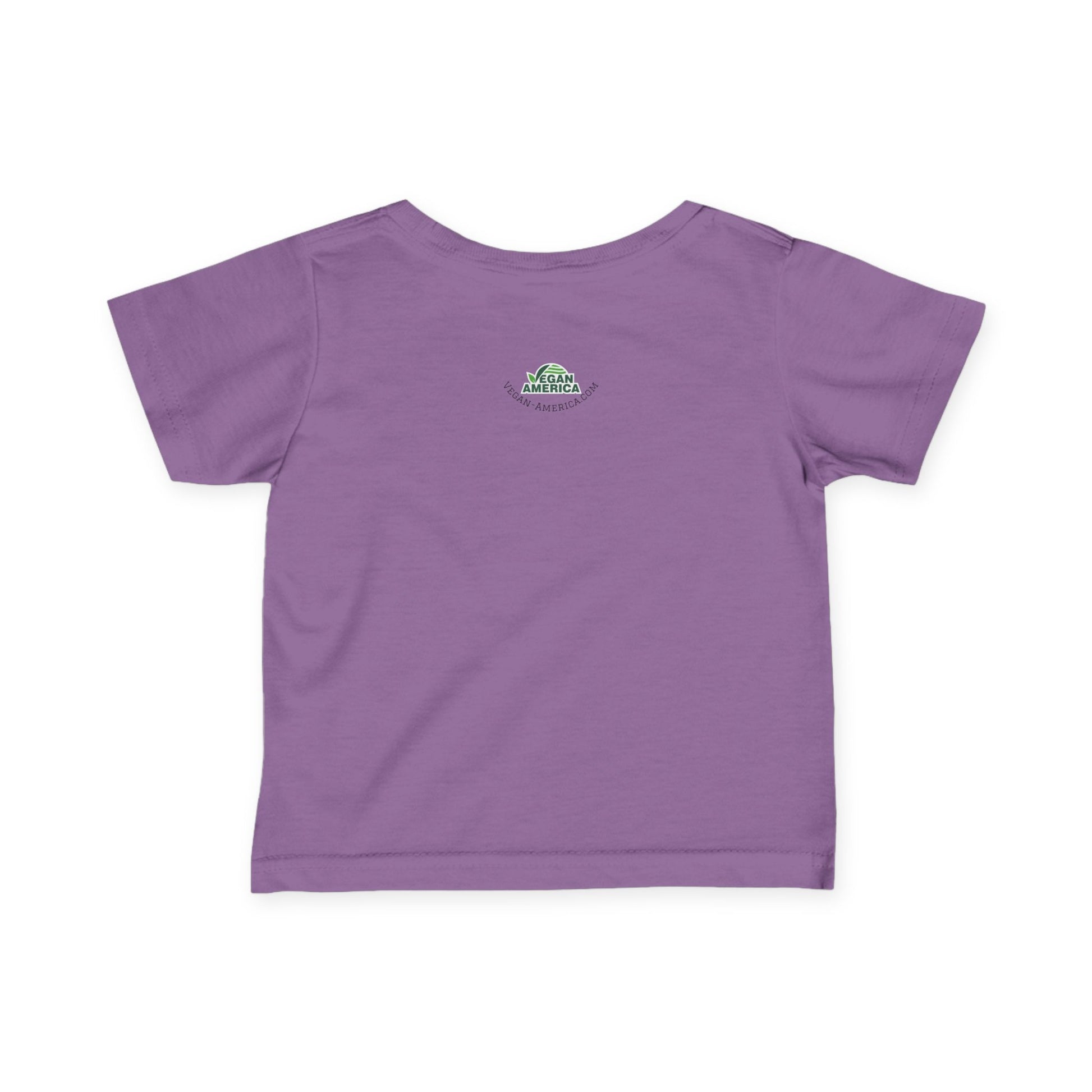 Vegan Baby Tee, Cute Infant T-Shirt, Organic Cotton Toddler Shirt, Eco - Friendly Baby Gift, Baby Shower Present - Vegan America
