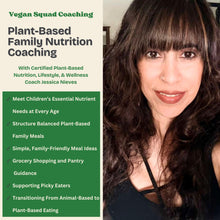 Plant Based Family Nutrition Coaching