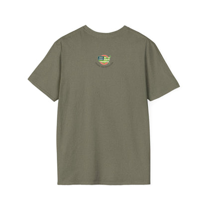 Vegan America T-Shirt | UnisexSoftstyle Tee, Eco - Friendly Fashion, Gift for Vegans, Independence Day Outfit, Casual Wear - Vegan America