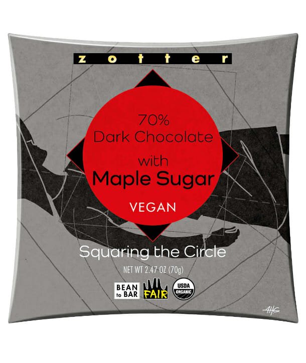 70% Dark Chocolate with Maple Sugar - Vegan America