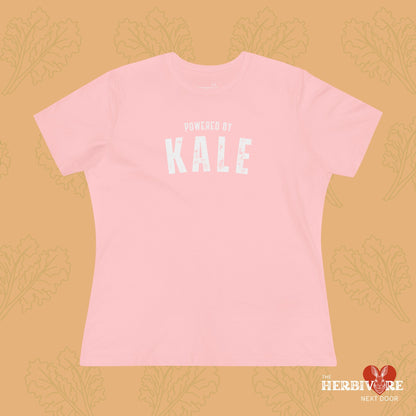 Powered by Kale Women's Style T-Shirt - Vegan America