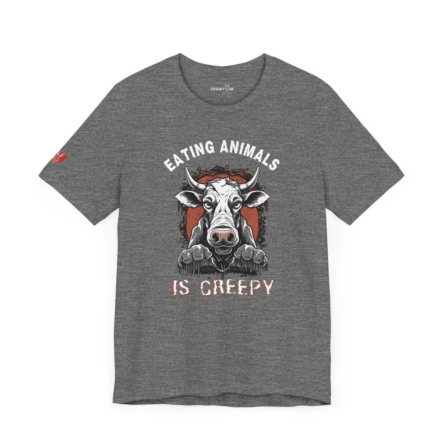 Eating Animals is Creepy T-Shirt - Vegan America