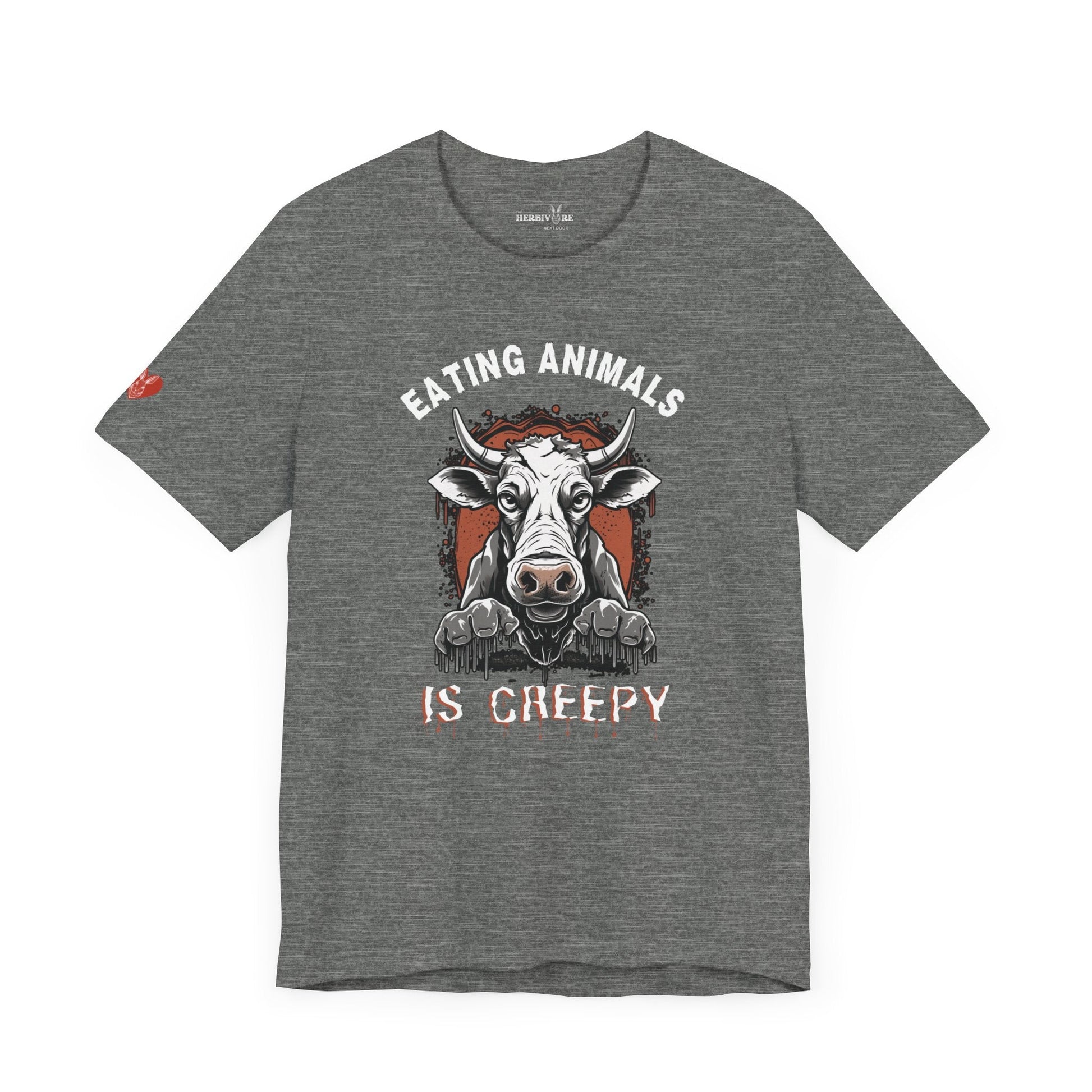 Eating Animals is Creepy T-Shirt - Vegan America