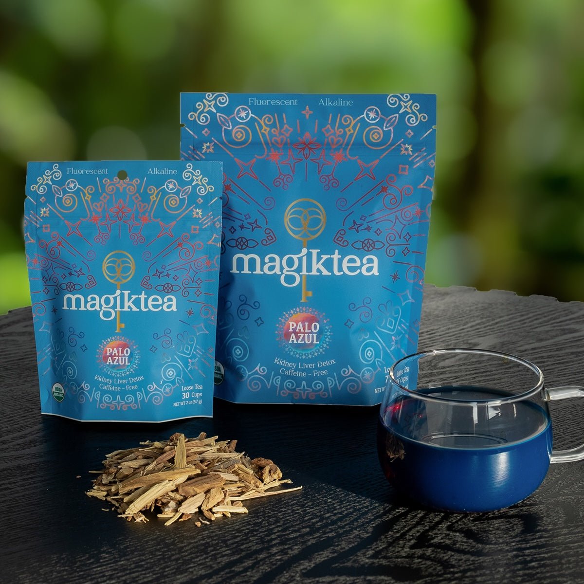 Palo Azul, Loose Tea 5oz (75 Cups), USDA Organic - Vegan America