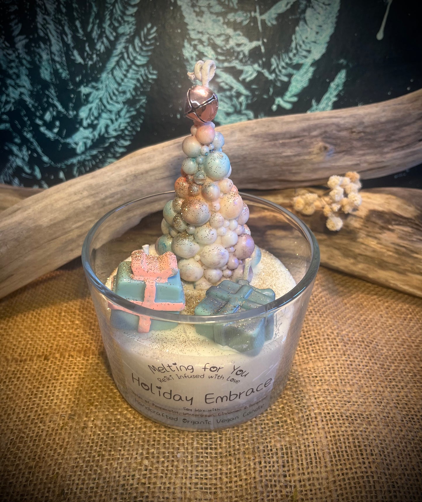Holiday Embrace Organic Candle