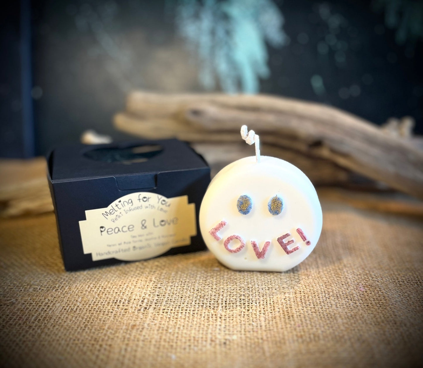 Peace & Love Organic Candle - Vegan America