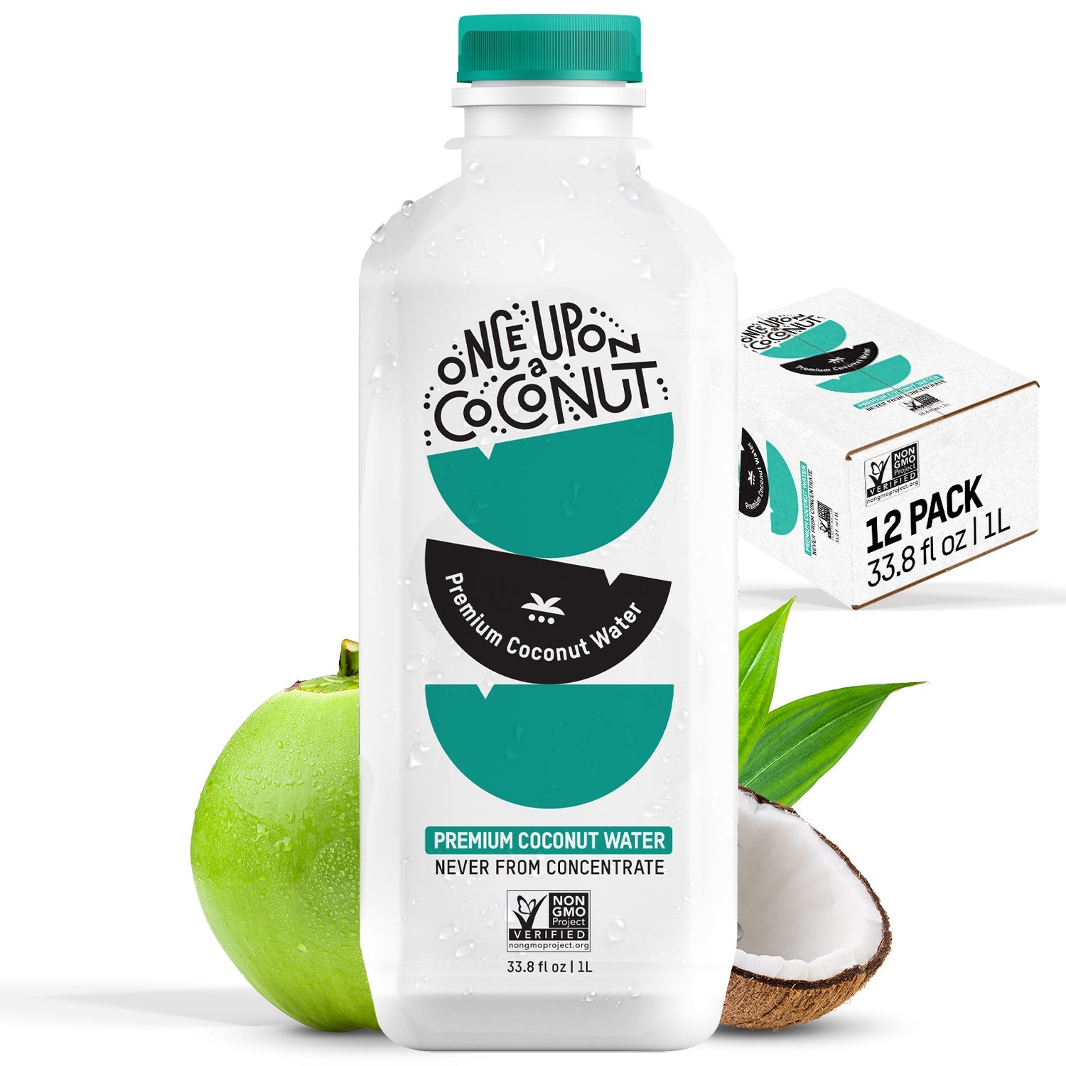 Premium Coconut Water - 1 Liter Bottle - Vegan America