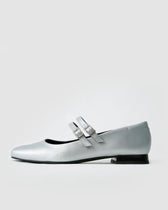 Sugar Mary Jane Pumps metallic ballerinas - Vegan America