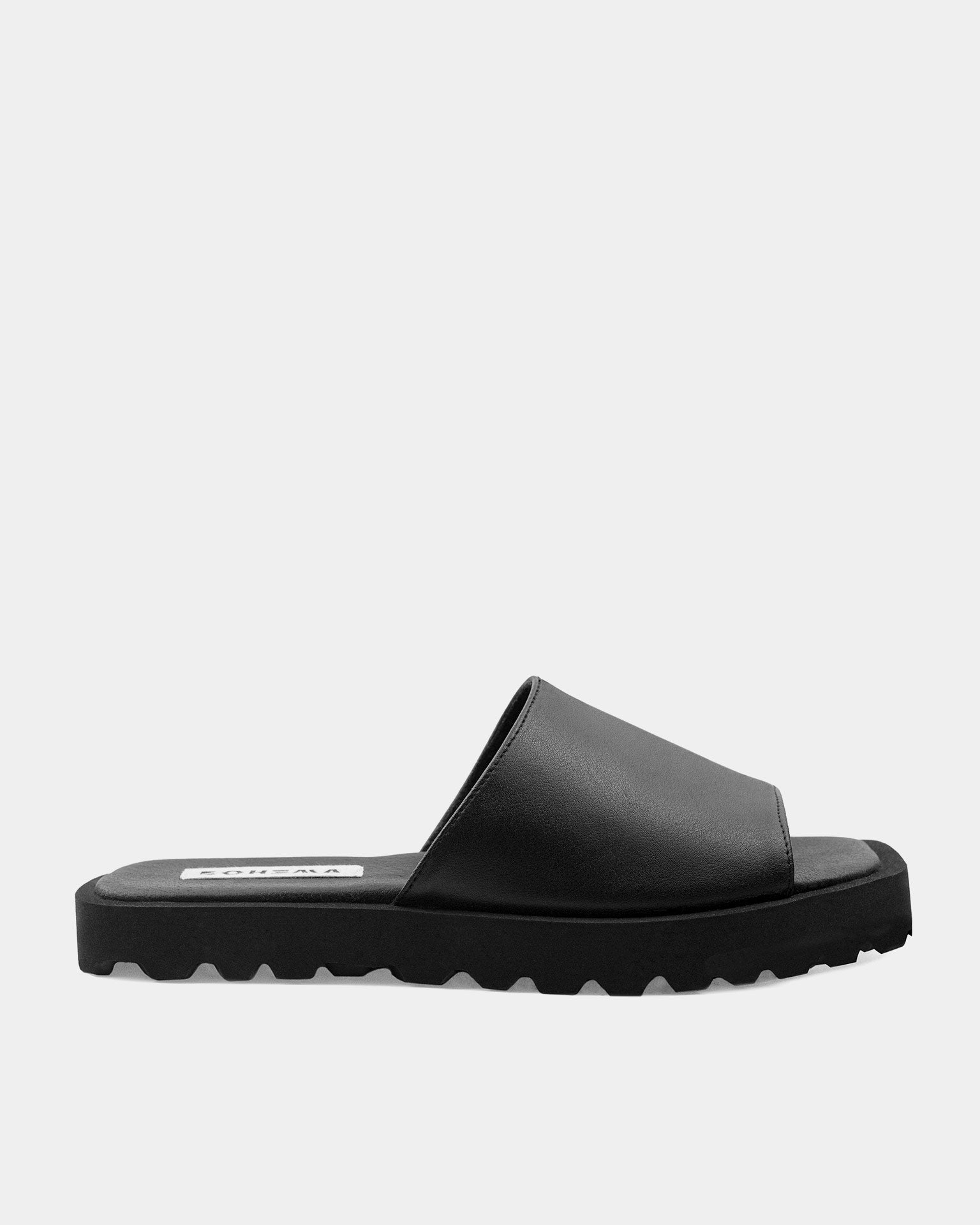 Flat Slides Nopal made of cactus leather Desserto® - Vegan America