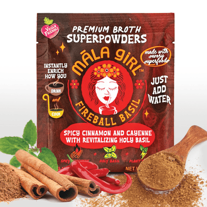 Fireball Basil Superfood Broth Powder - Vegan America