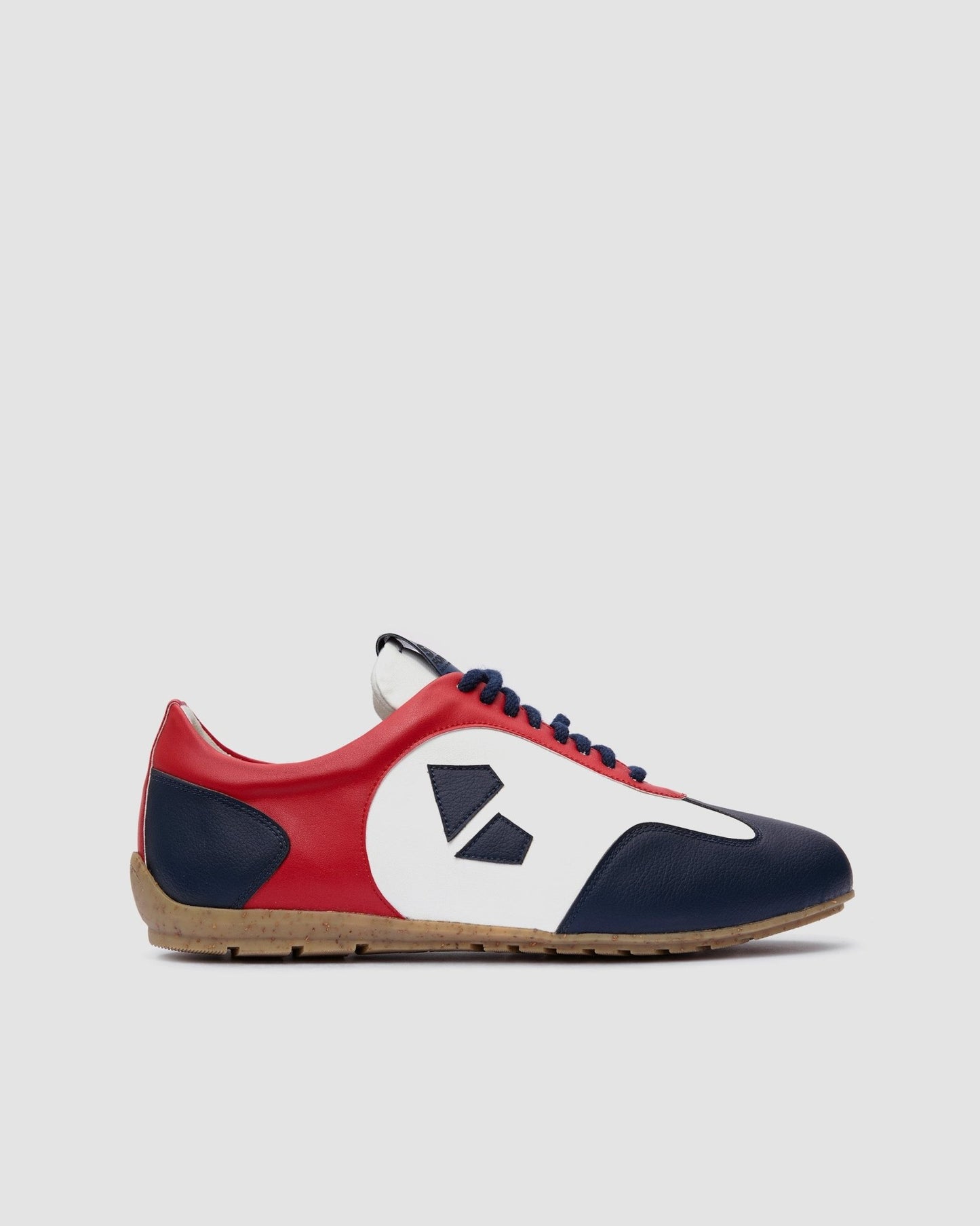 Racer Sneakers Blue Red White - Vegan America