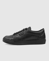 Awake Sneakers Black men's sneakers made of Vegea grape leather - Vegan America