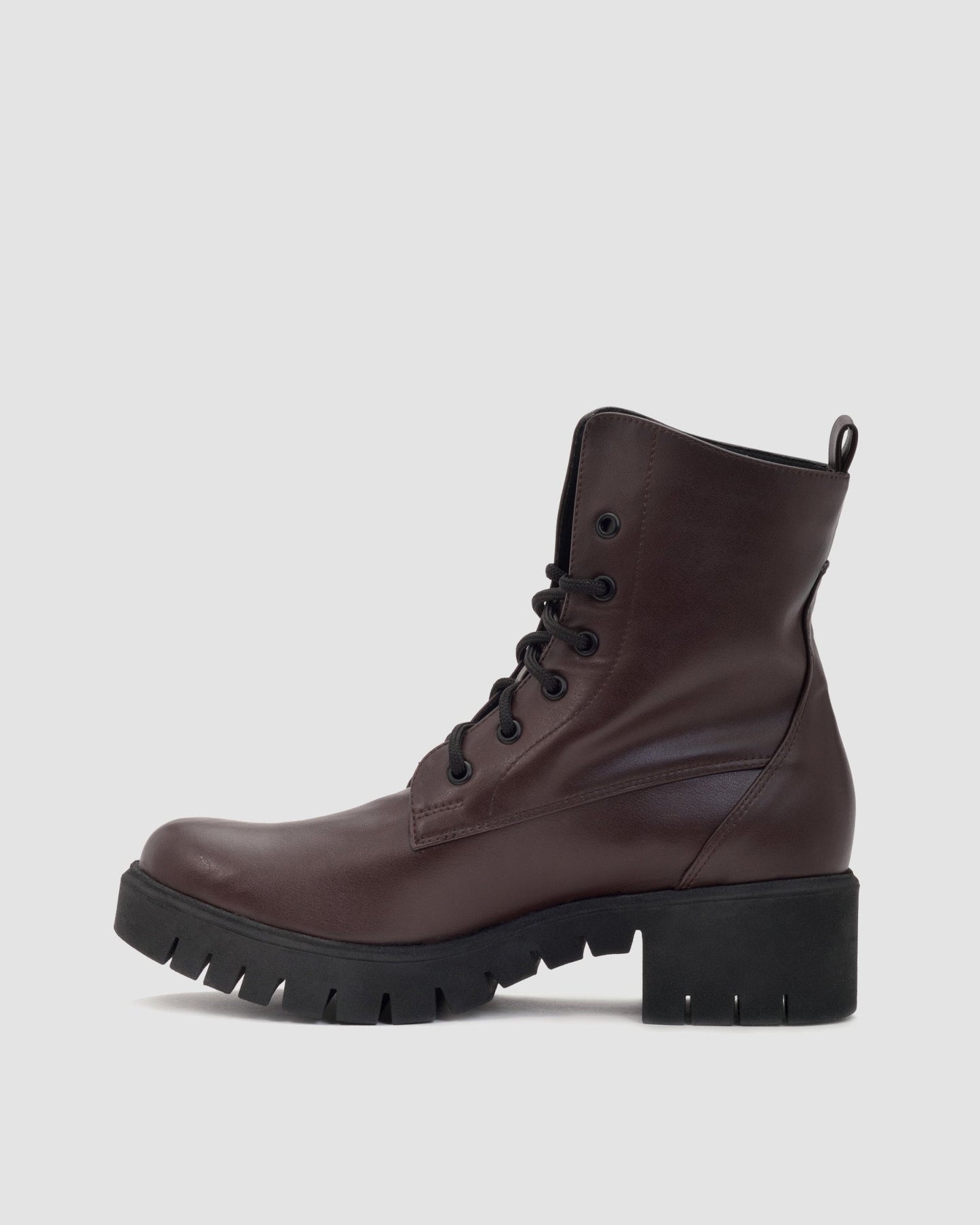 Women's Boots Workers No. 3 Chocolate - Vegan America