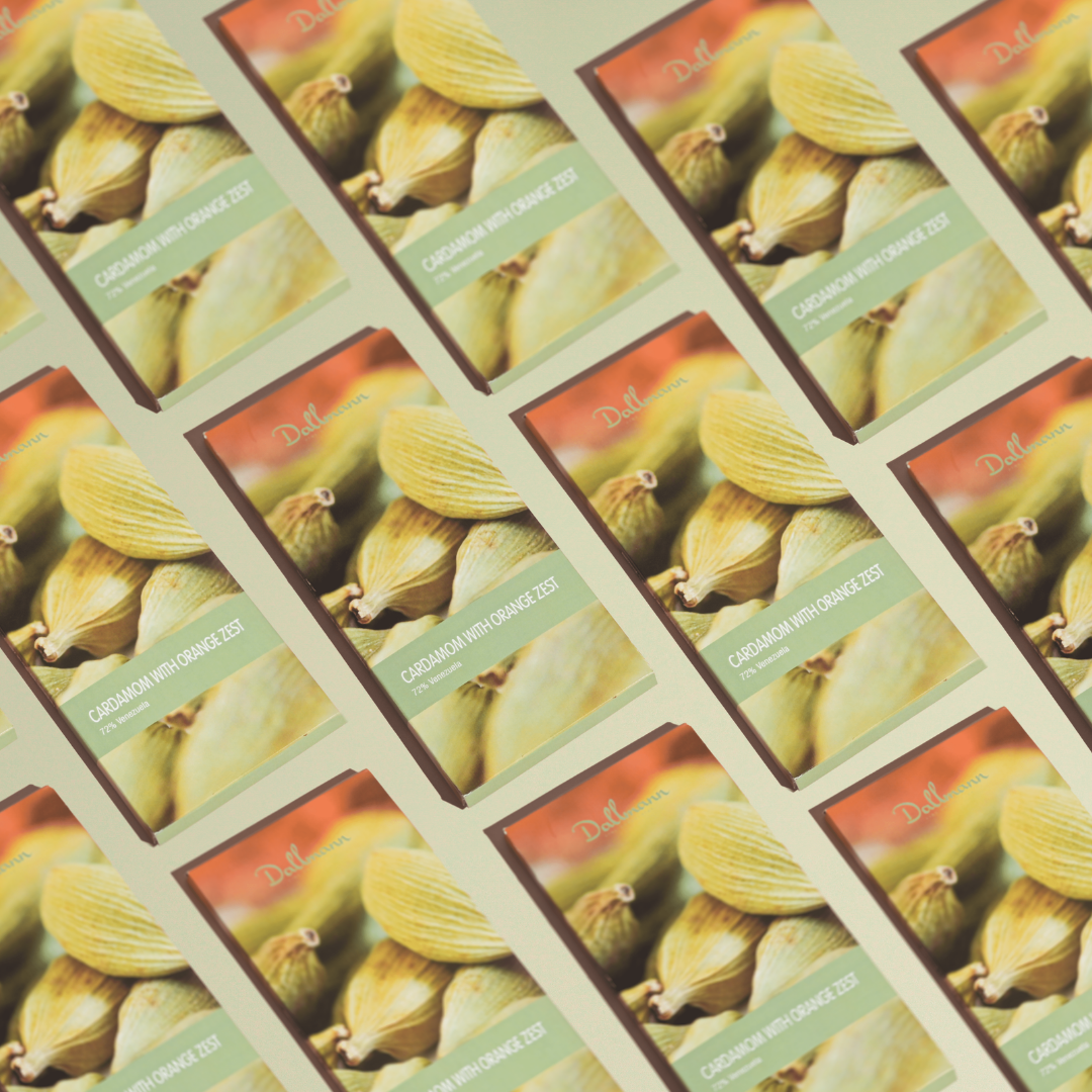 Cardamom & Orange Chocolate Bar