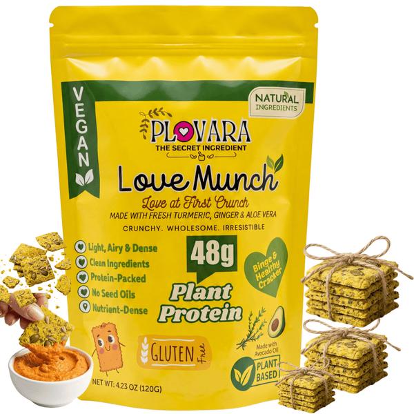 Love Munch - Plant Protein Cracker - Vegan America