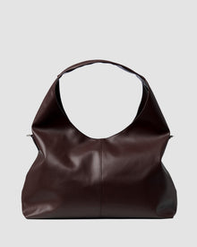 Bohema Slouchy Shopper Bag Chocolate - Vegan America