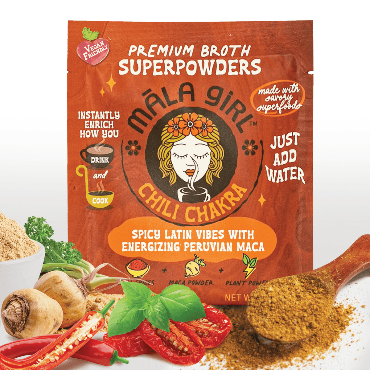 Chili Chakra Superfood Broth Powder - Vegan America