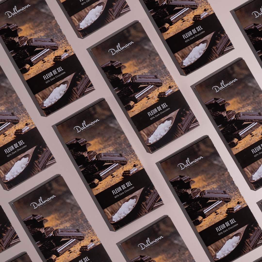 Dark Chocolate Fleur de Sel Chocolate Bar