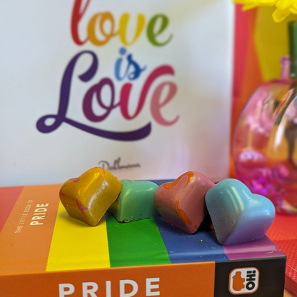 **VEGAN** 9 Piece LGBTQIA Pride Chocolate Gift Box