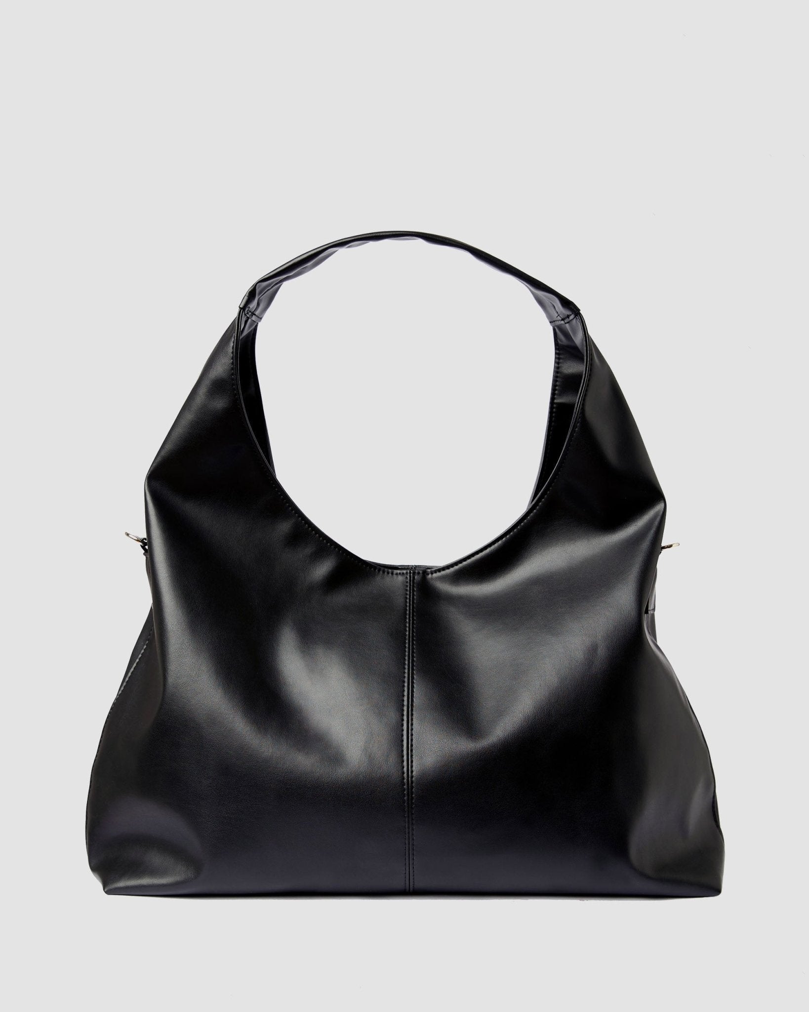 Bohema Slouchy Shopper Bag Black - Vegan America