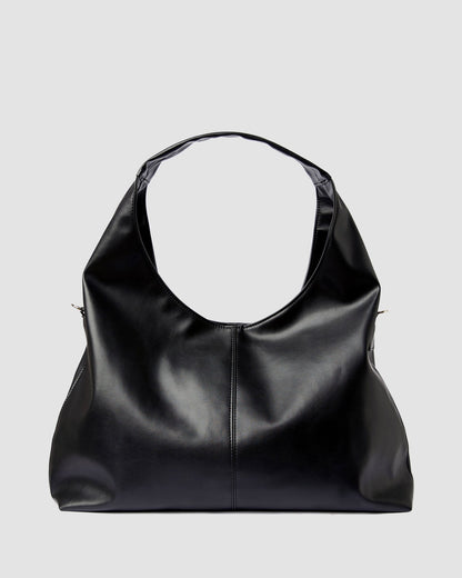 Bohema Slouchy Shopper Bag Black - Vegan America