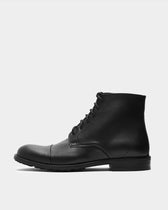 Laced-up Ankle Boots made of vegan corn leather - Vegan America