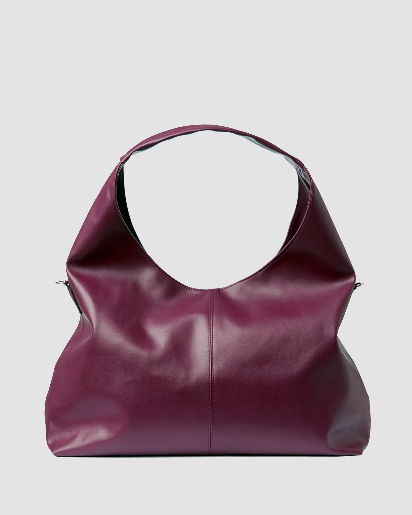 Bohema Slouchy Shopper Bag Burgund - Vegan America