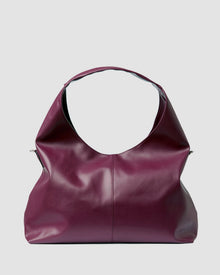 Bohema Slouchy Shopper Bag Burgund - Vegan America