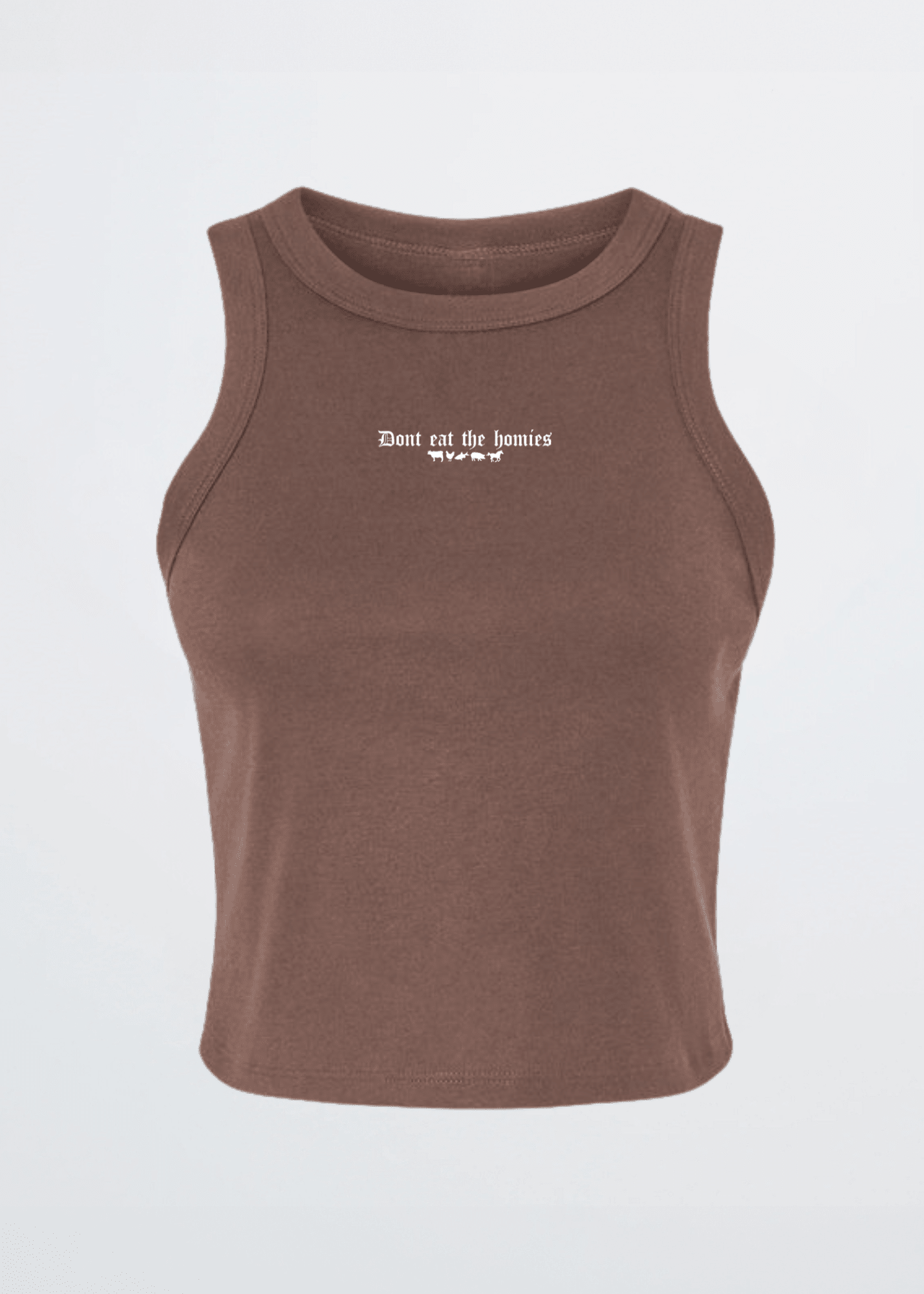 Dont Eat The Homies Womens Tank Top - Vegan America