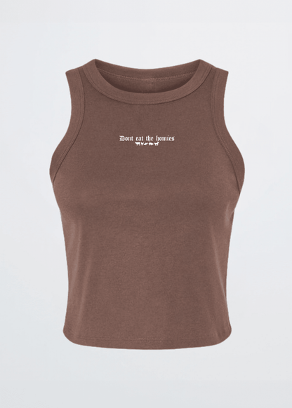 Dont Eat The Homies Womens Tank Top - Vegan America