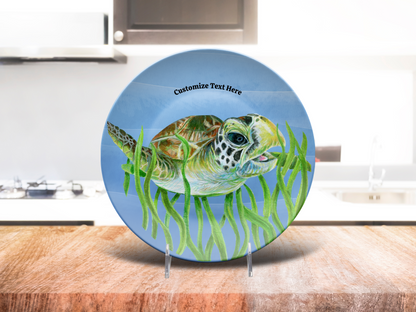 Sea Turtle Plate & Bowl