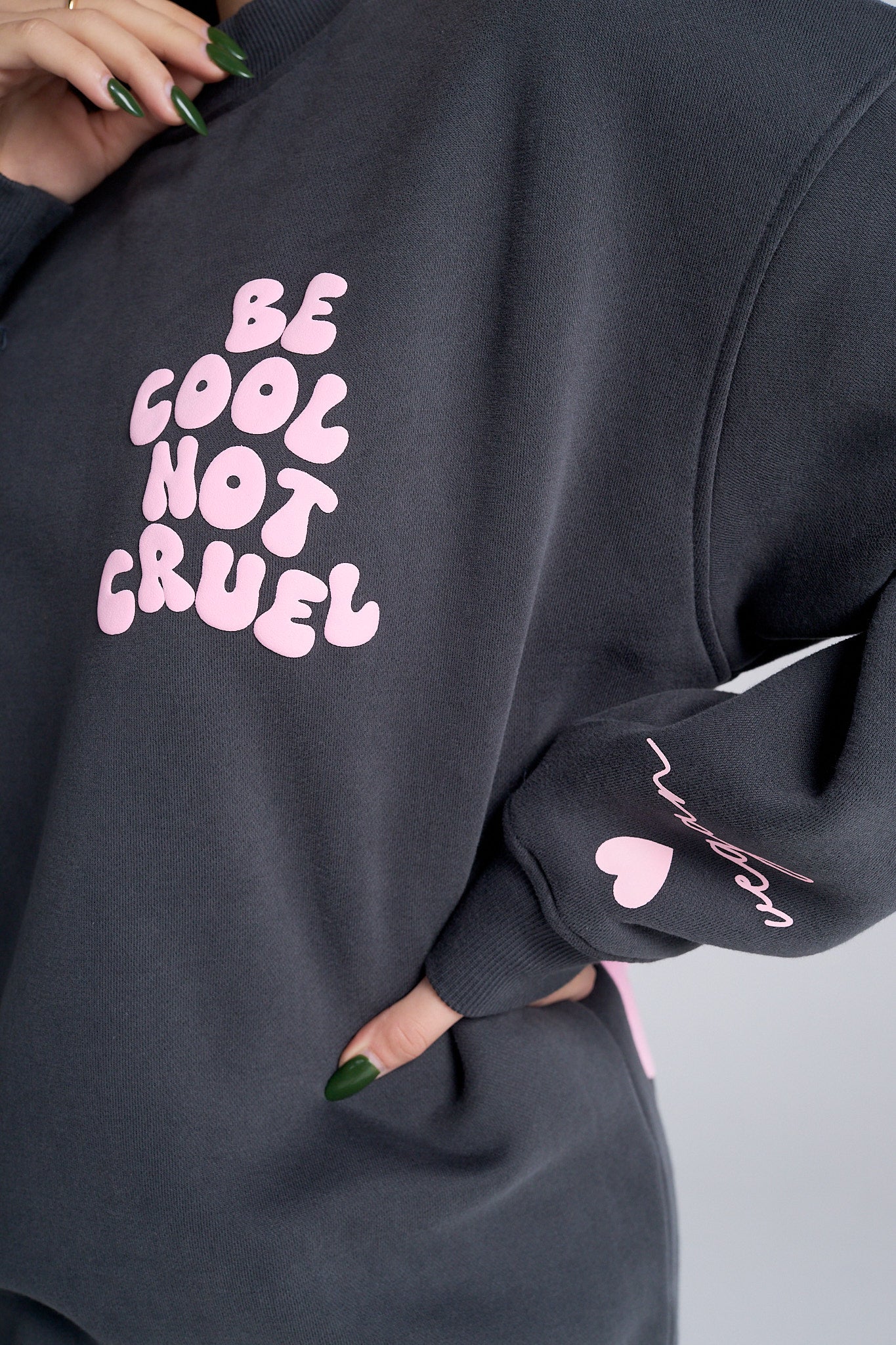 Be cool Not cruel Crewneck