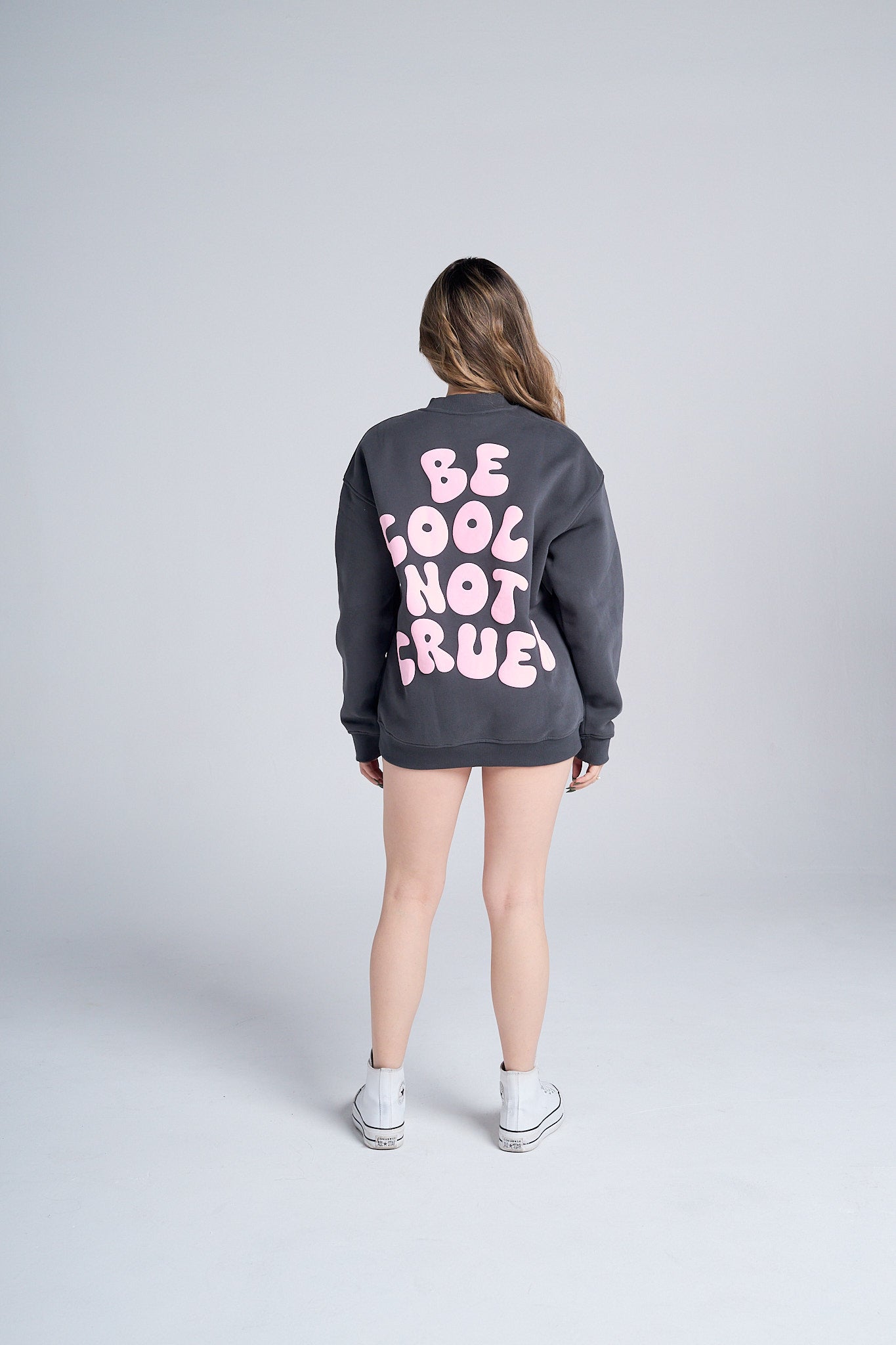 Be cool Not cruel Crewneck