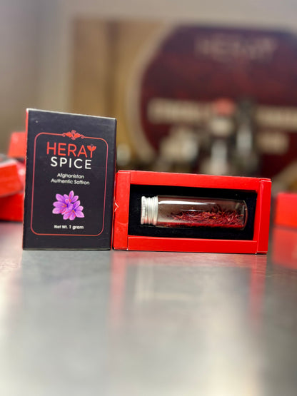 Heray Afghan Saffron Threads, Kosher, Halal, NON-GMO Verified