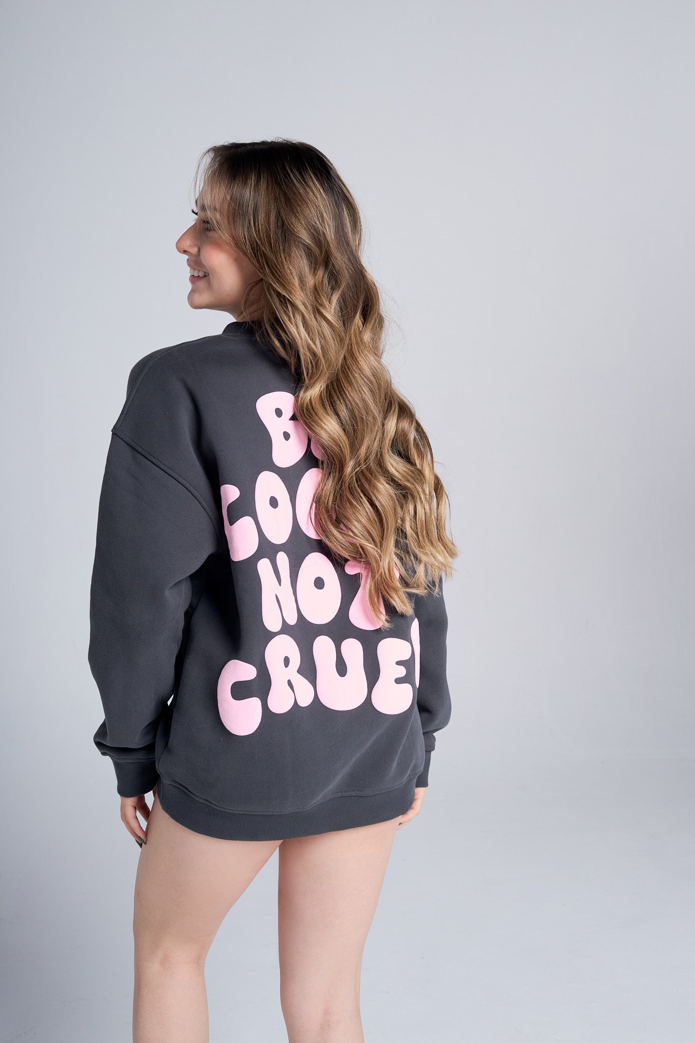 Be cool Not cruel Crewneck