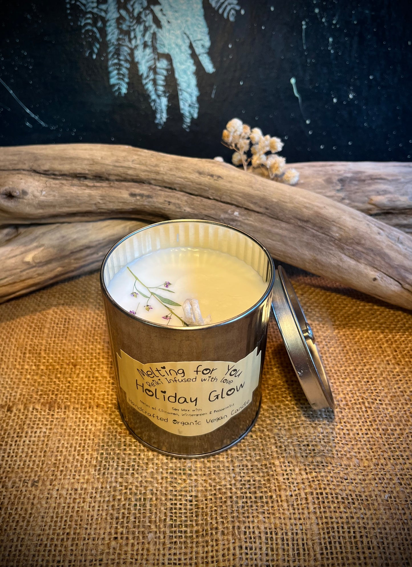 Holiday Glow Organic Candle