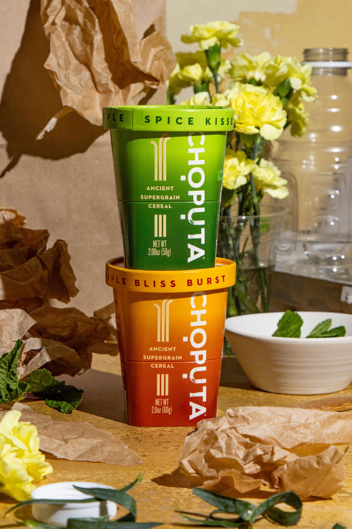 Comfort Set – Warm Supergrain Cereal Duo (Maple & Apple)