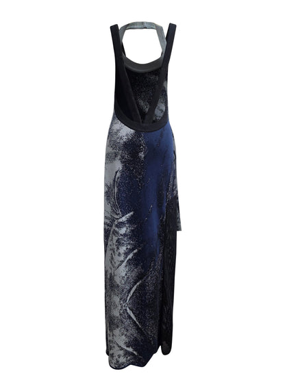 OCEAN SPINE KNITTED ORGANIC GOWN