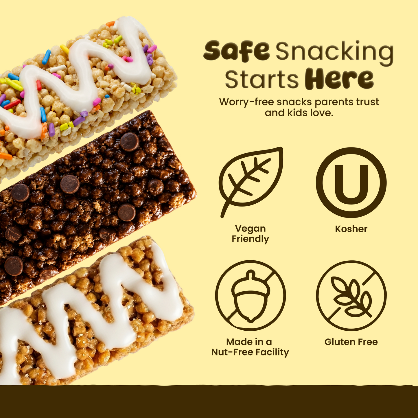 Taiyo Munch - Vegan, GF, Allergen-Free, Kosher Protein Bars - 12-Pack