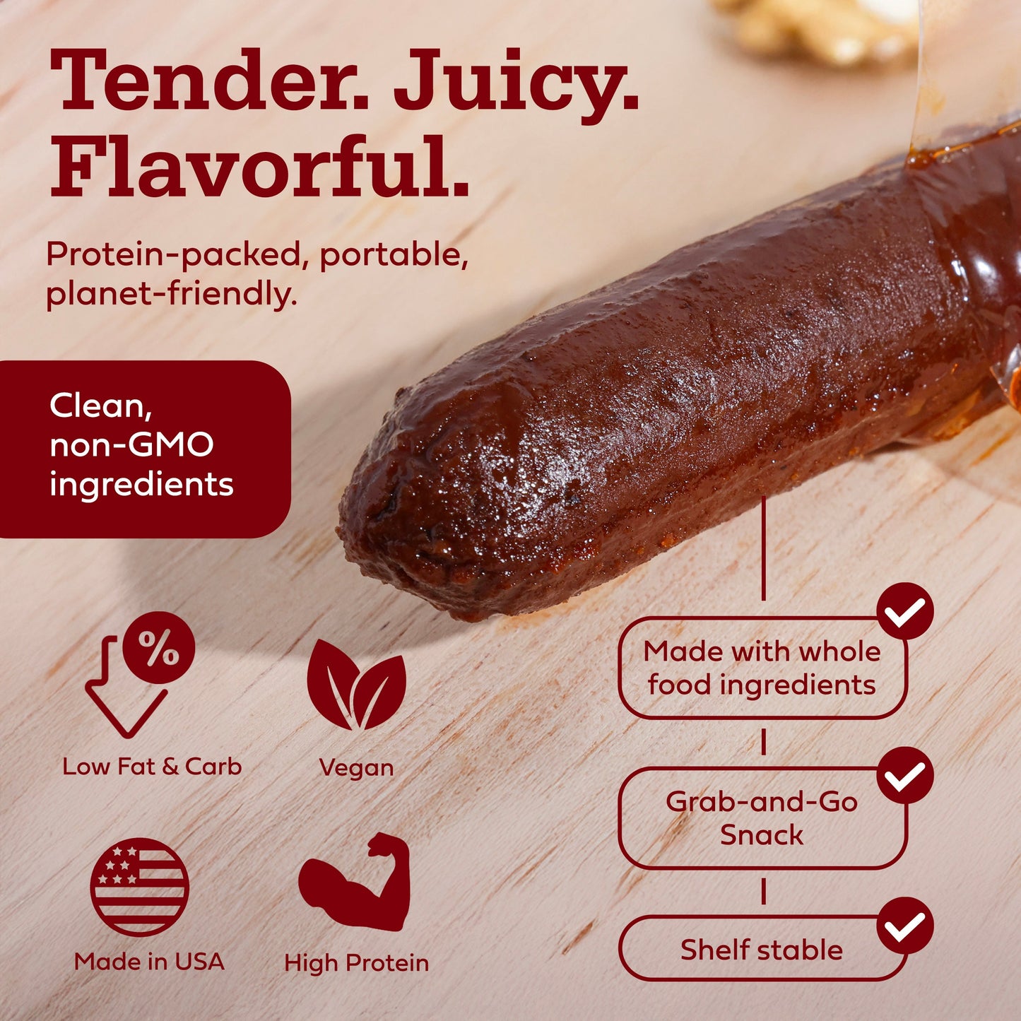 New! Italian/Spanish Salami Stick 9-Pack