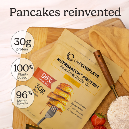 LiveComplete Pancake & Waffle Mix - Performance Blend - Blueberry