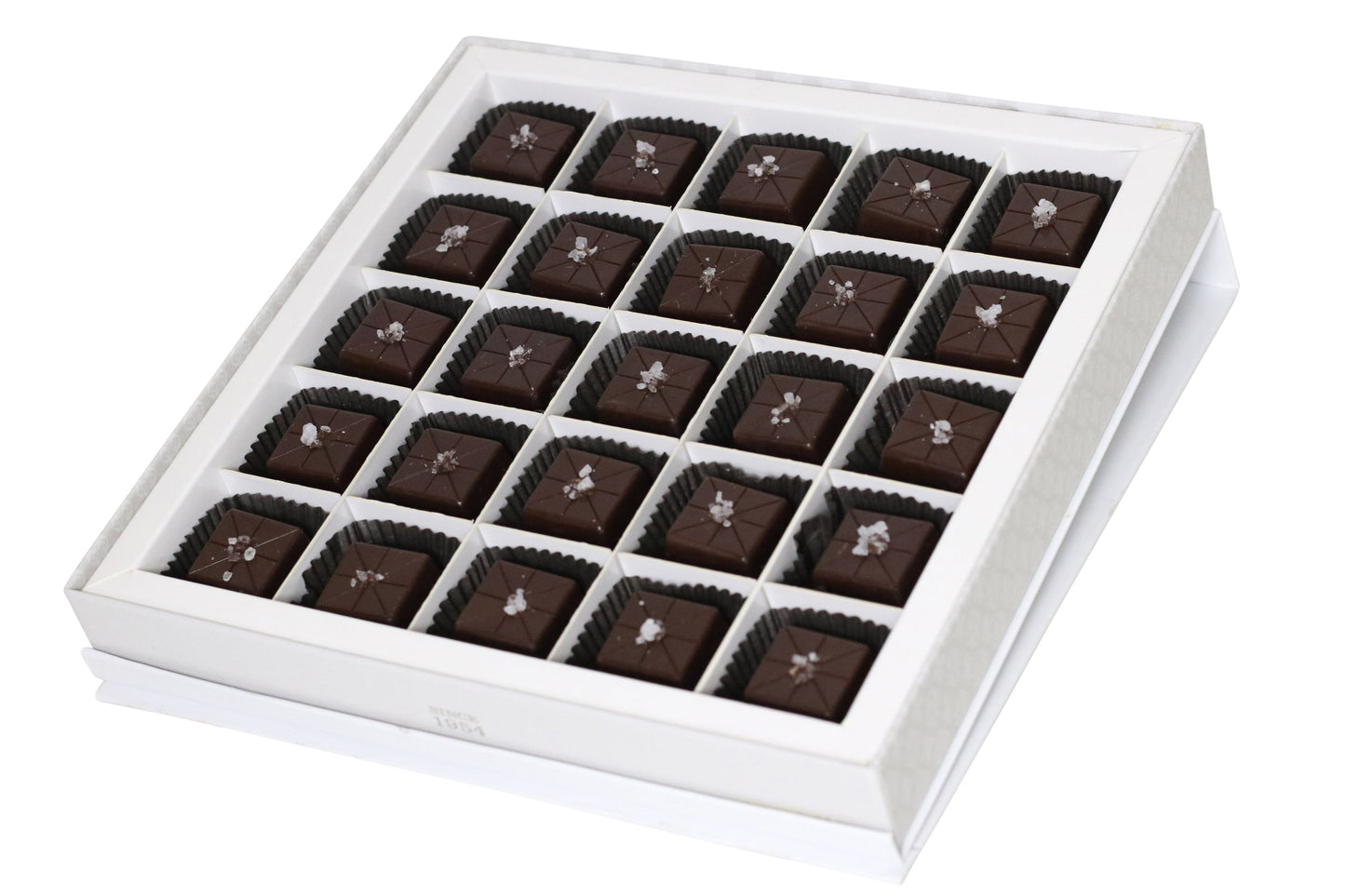 **VEGAN** 25 Piece Sea Salt Caramel Gift Box- Dark Chocolate