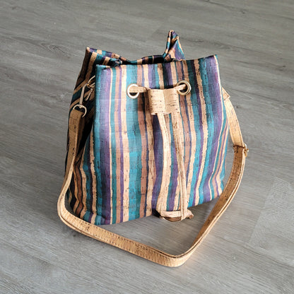 Cork Bucket Bag