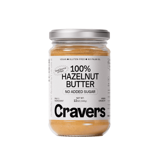 100% Hazelnut Butter (12oz) - Vegan America