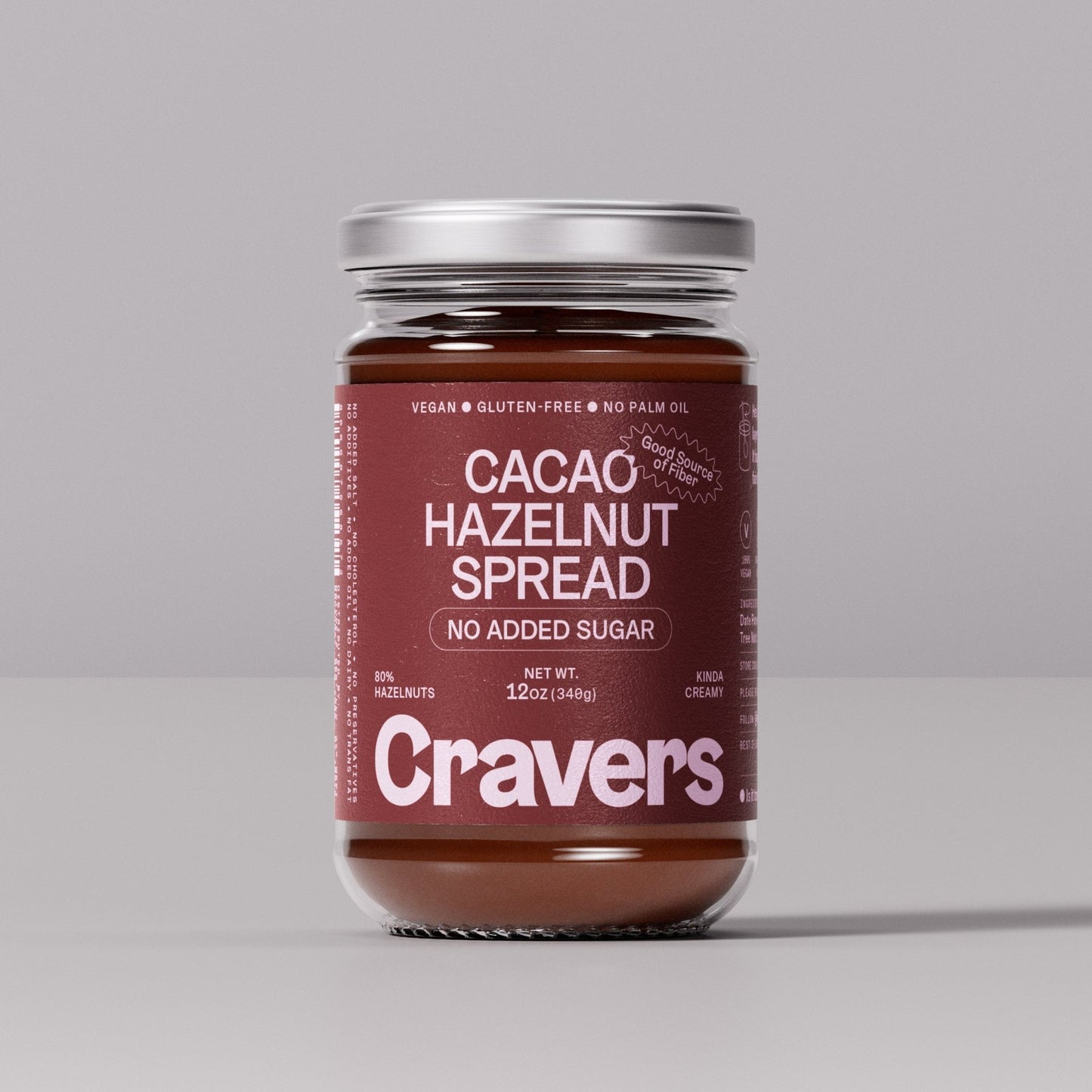 Cacao Hazelnut Spread (12oz) - Vegan America