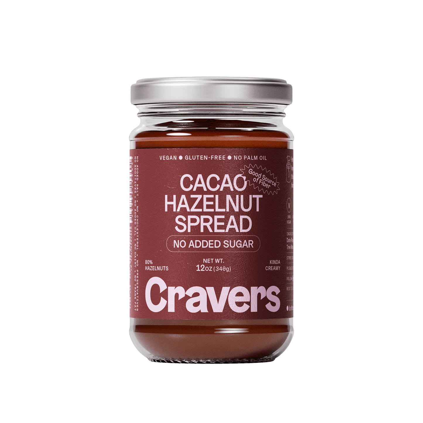 Cacao Hazelnut Spread (12oz) - Vegan America