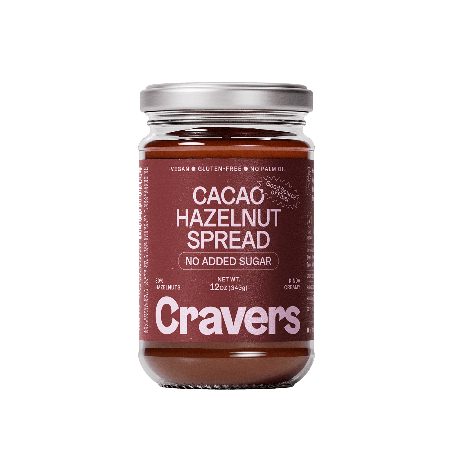 Cacao Hazelnut Spread (12oz) - Vegan America