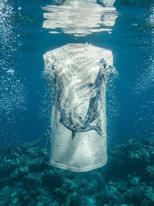 Man Whale Poem Sleeveless top - Vegan America