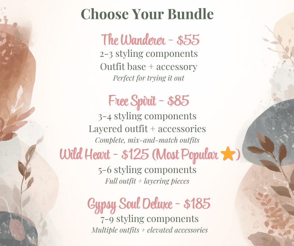 Personalized Thrift Outfit Bundle (2 - 3 Pieces) | Styled for You | Sustainable Fashion Gift - Vegan America